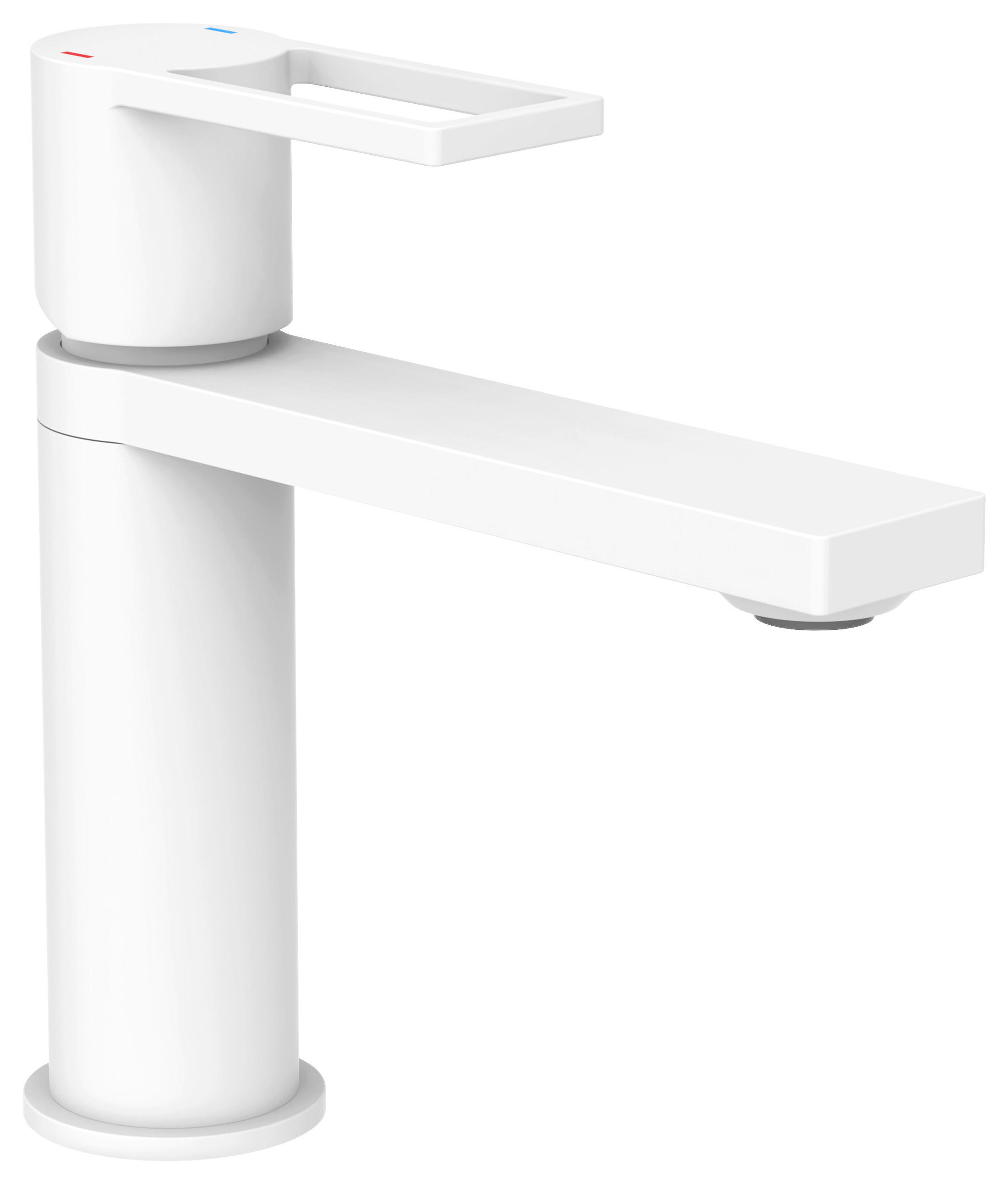 WASCHTISCHARMATUR 33018  - Weiß, Basics, Metall (5/18/18cm) - Schütte