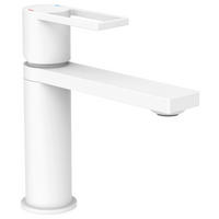 WASCHTISCHARMATUR 5/18/18 cm  - Weiß, Basics, Metall (5/18/18cm) - Schütte
