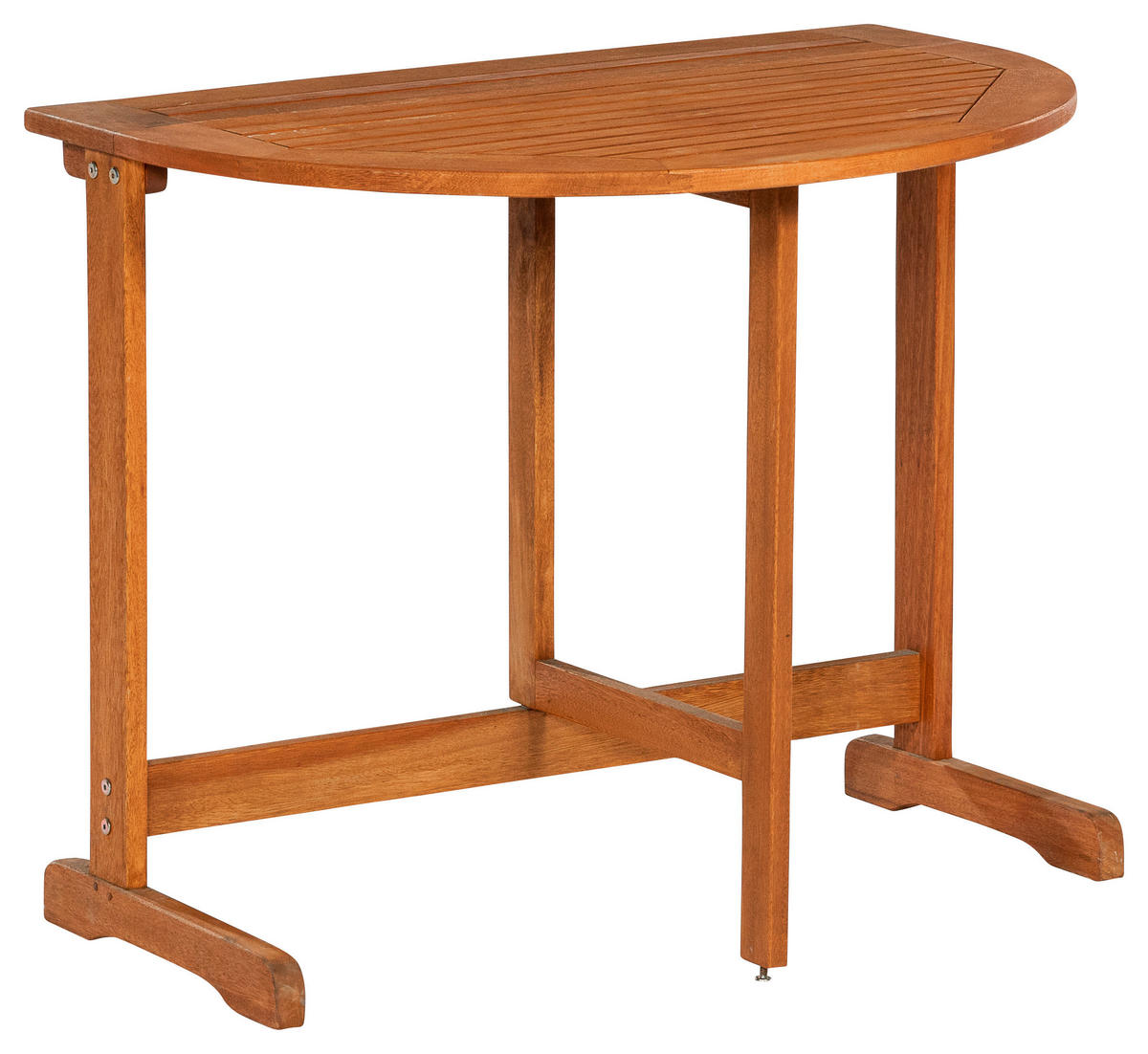 GARTENKLAPPTISCH Holz Naturfarben rund  - Naturfarben, KONVENTIONELL, Holz (90/72/60cm) - Gardenson