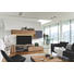 COUCHTISCH Altholz, Eiche massiv quadratisch Eichefarben - Eichefarben, Design, Glas/Holz (90/90/38,5-74,5cm) - Voglauer