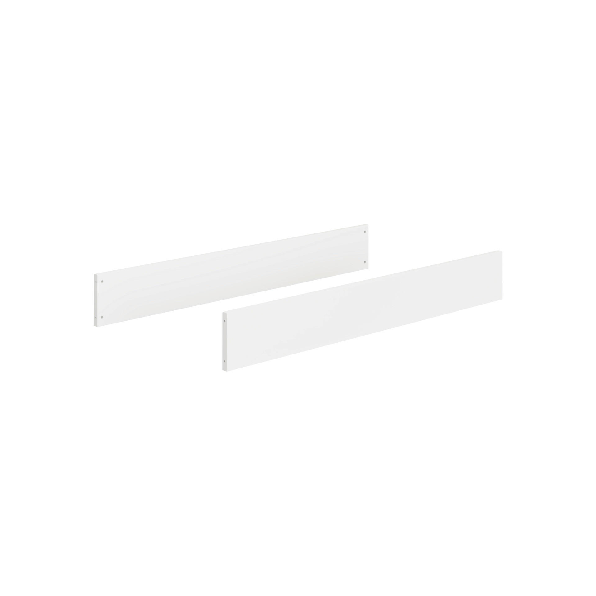 FELSZERELHETŐ OLDALLAPOK Remo - fehér, Basics, faalapú anyag (139/1,8/18,4cm) - Paidi