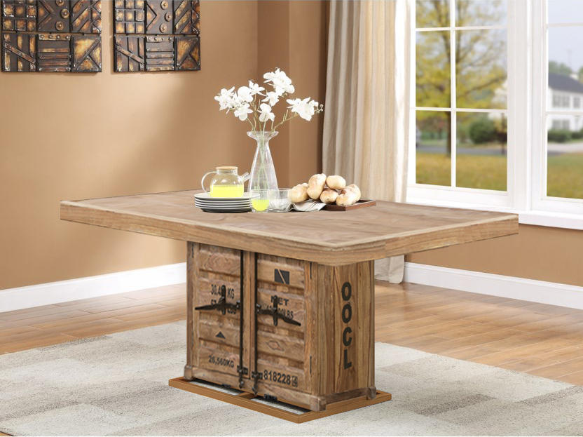 ESSTISCH Sheesham massiv rechteckig Sheeshamfarben - Sheeshamfarben, KONVENTIONELL, Holz (180/90/76cm) - Livetastic