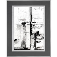 METALLBILD 50,7/65,7 cm  - Silberfarben/Multicolor, Design, Holzwerkstoff/Metall (50,7/65,7cm) - Monee