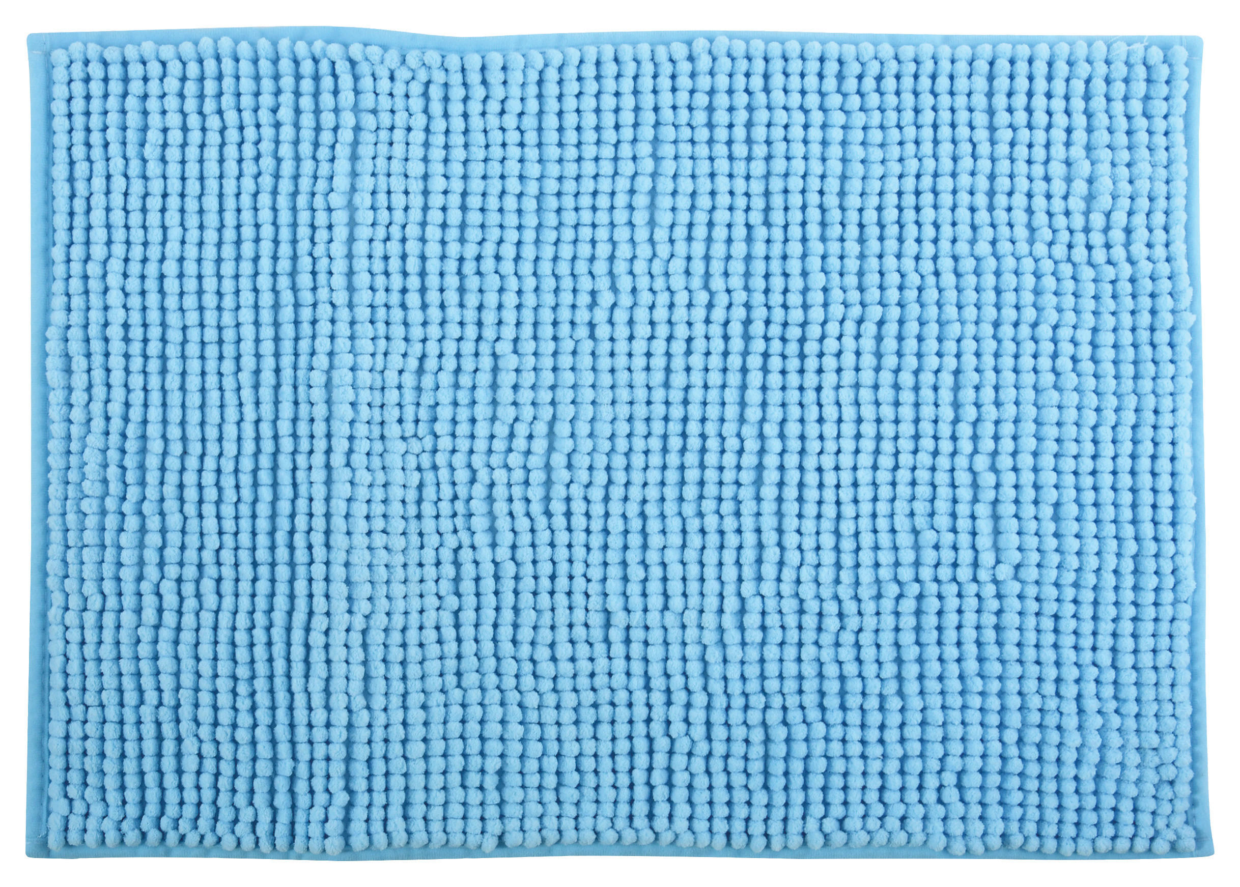 BADTEPPICH Hellblau 50/80 cm  - Hellblau, KONVENTIONELL (50/80cm) - Spirella