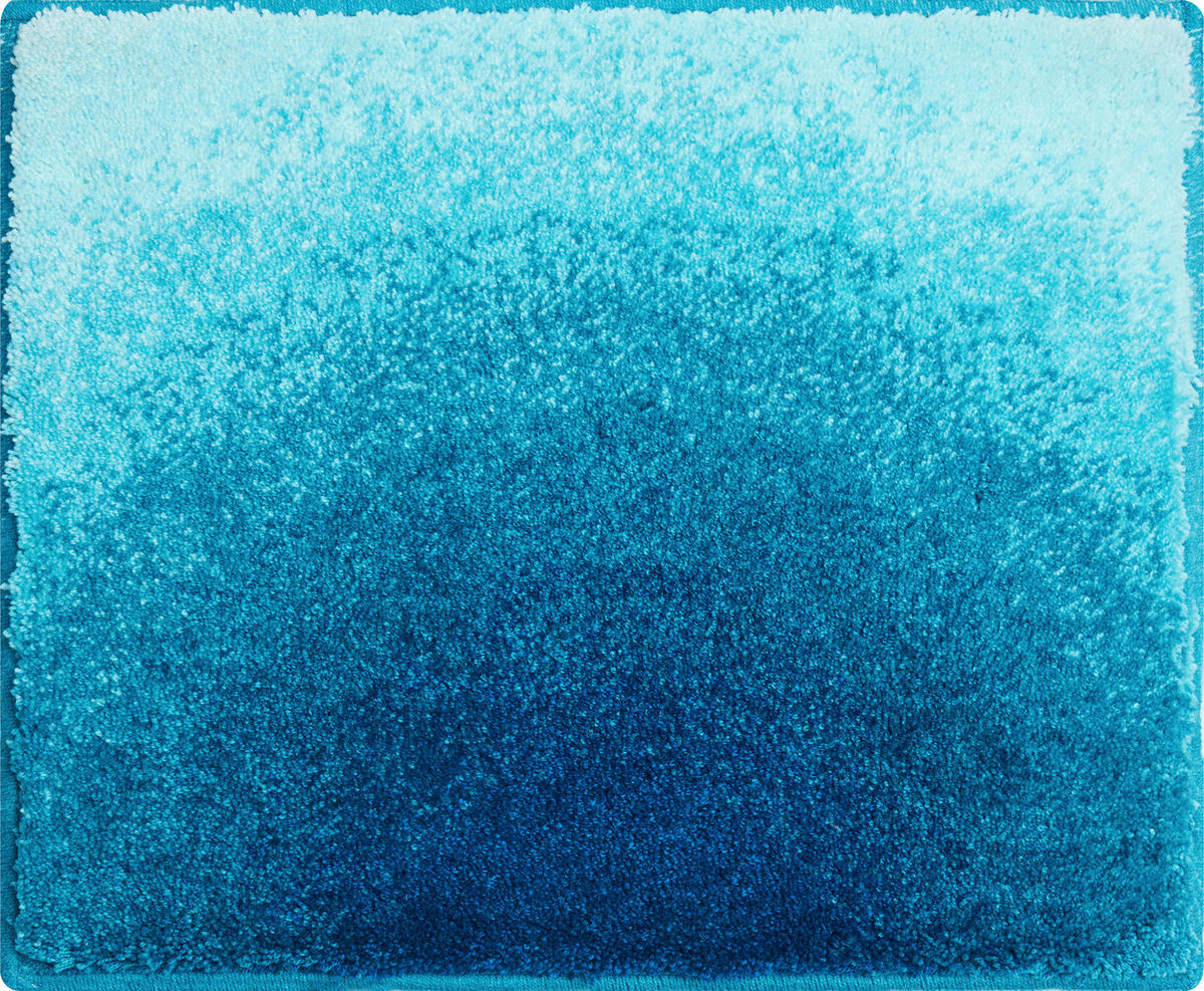 BIDET-VORLEGER Sunshine Türkis 50/60 cm  - Türkis, Basics, Kunststoff/Textil (50/60cm) - Grund