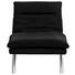 RELAXLIEGE in Leder Schwarz - Silberfarben/Schwarz, Design, Leder/Metall (85/91-110/170-190cm) - Chilliano RELAXLIEGE in Leder Schwarz - Silberfarben/Schwarz, Design, Leder/Metall (85/91-110/170-190cm) - Chilliano