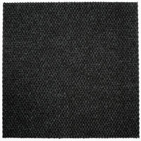 TEPPICHFLIESE 50/50 cm  in Anthrazit  - Anthrazit, Basics, Textil (50/50cm)