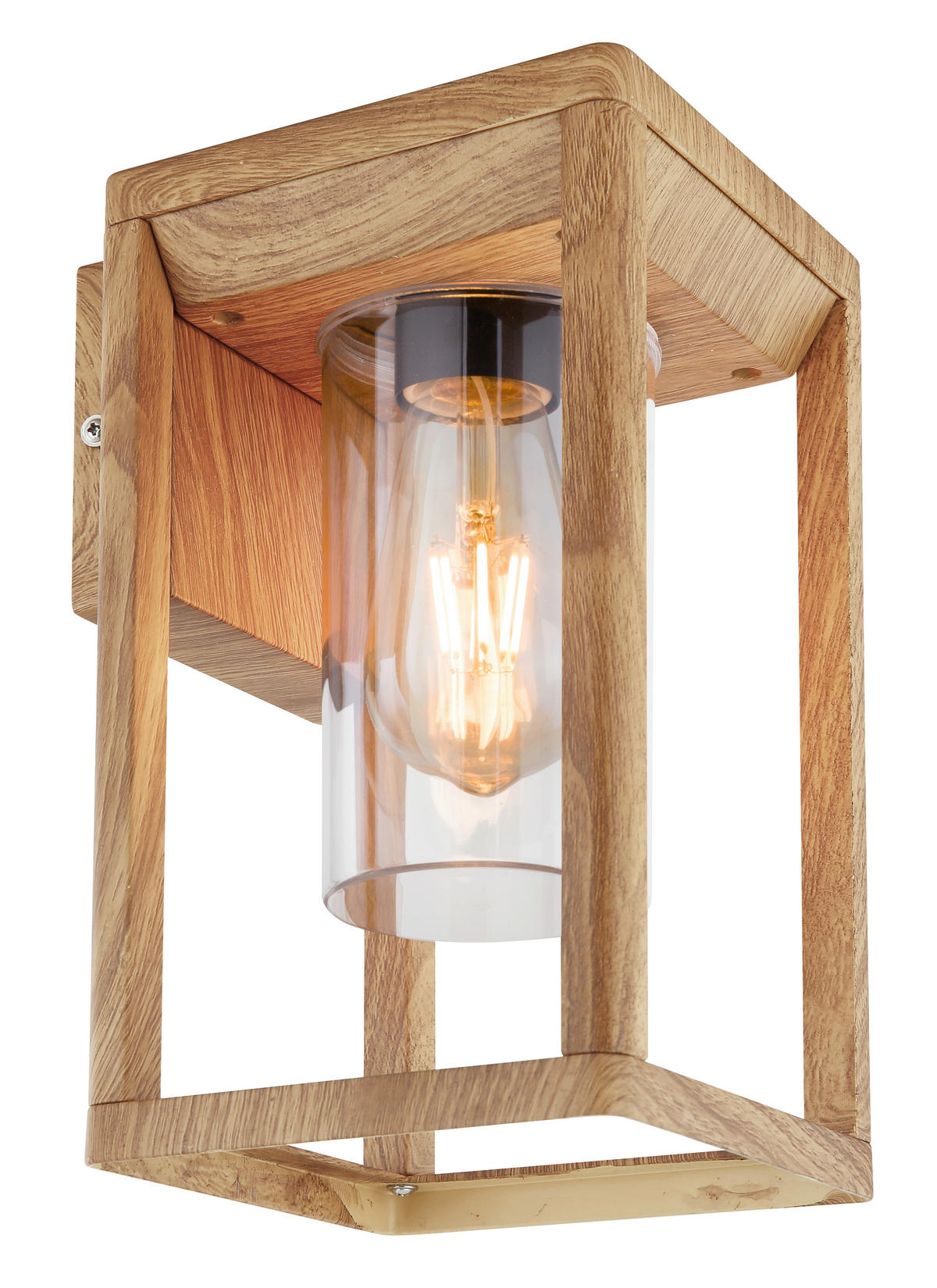 ZUNANJA STOJEČA SVETILKA  Candela   15/16,5/27 cm          - naravne barve/prozorno, Natur, kovina/umetna masa (15/16,5/27cm)