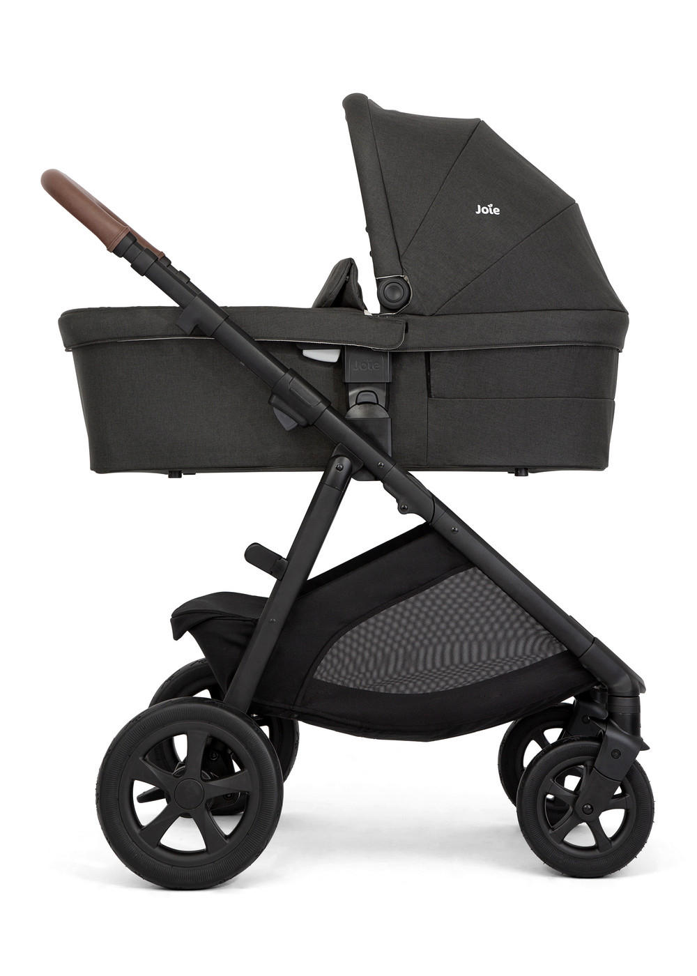 KINDERWAGENSET Alore  - Schwarz, Basics, Textil/Metall (67,3/116,7/89,7cm) - Joie