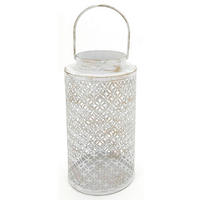 LUCERNA kov, sklo - bílá, Trend, kov/sklo (11.5/22/11.5cm)