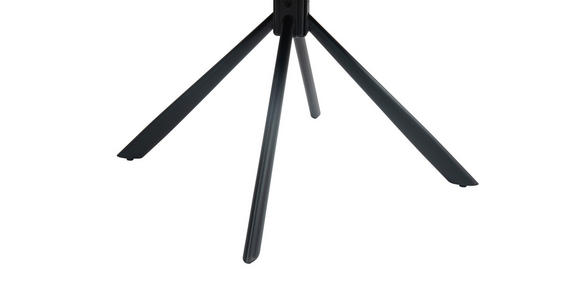 ARMLEHNSTUHL in Eisen Cord - Currygelb/Schwarz, Design, Textil/Metall (62/95/67cm) - Novel