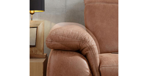 WOHNLANDSCHAFT in Textil Braun - Beige/Buchefarben, KONVENTIONELL, Textil (245/299cm) - Voleo