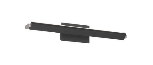 LED-WANDLEUCHTE Pare   - Schwarz/Weiß, Design, Kunststoff/Metall (10/40/11cm) - Fischer & Honsel
