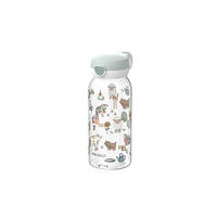 KINDERTRINKFLASCHE  - Salbeigrün/Multicolor, KONVENTIONELL, Kunststoff (7,6/19,5/9,5cm) - Mepal