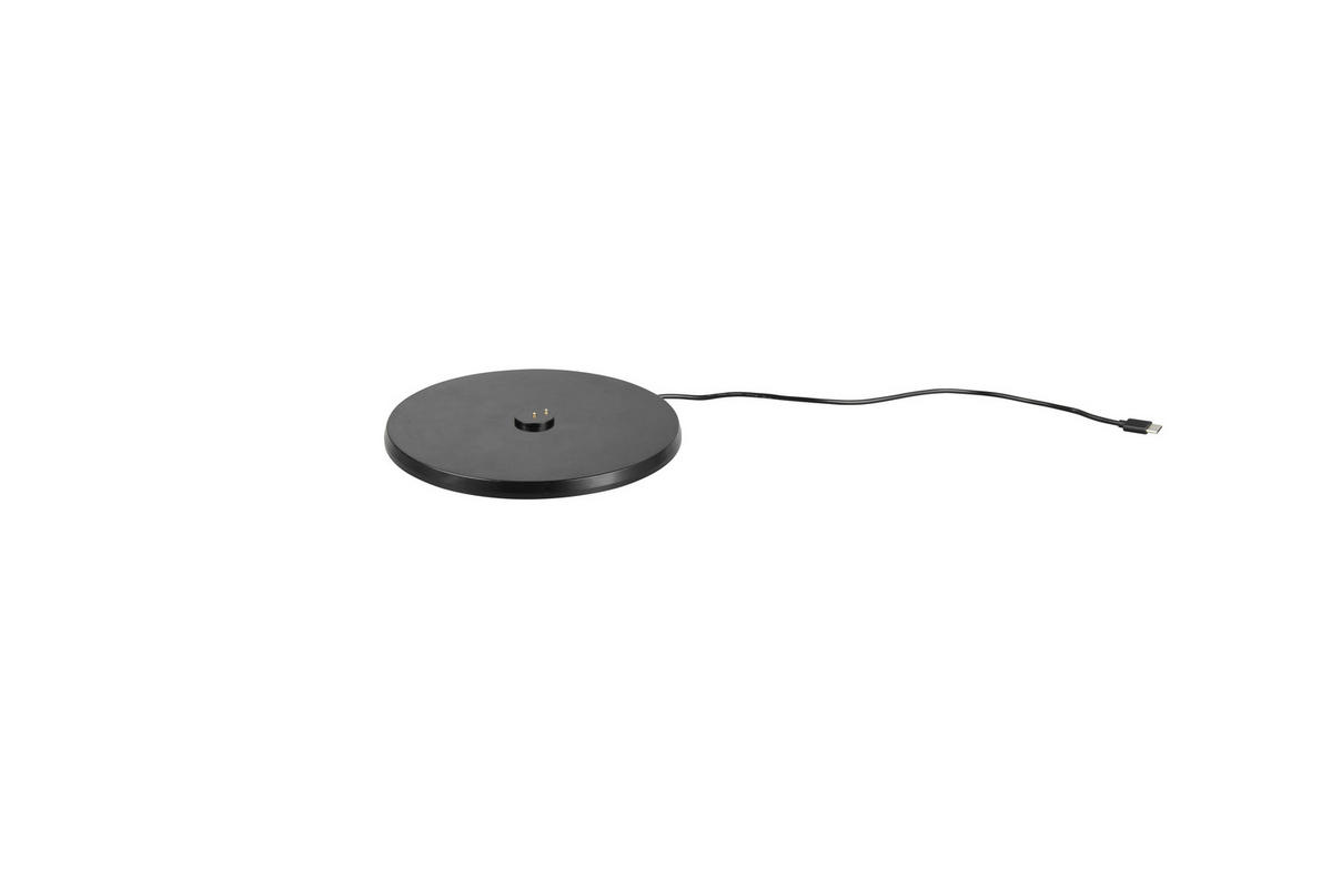 LED-STEHLEUCHTE - Chromfarben/Transparent, Basics, Kunststoff/Metall (22/130,5cm)
