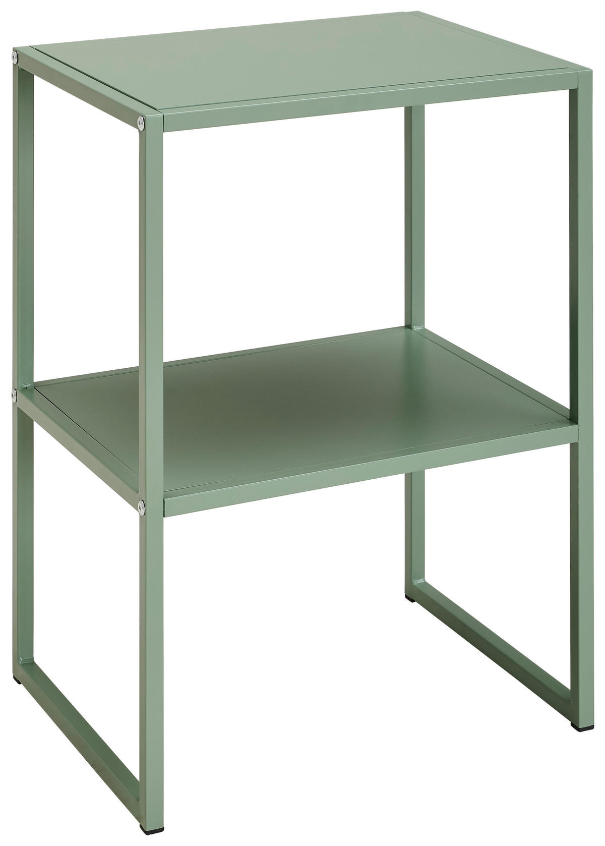 BEISTELLTISCH Metall, Holzwerkstoff 43/33/60 cm  - Grün, Design, Holzwerkstoff/Metall (43/33/60cm) - home24