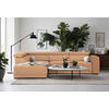 ECKSOFA in Struktur Rostfarben  - Rostfarben/Schwarz, Design, Kunststoff/Textil (205/284cm) - MID.YOU