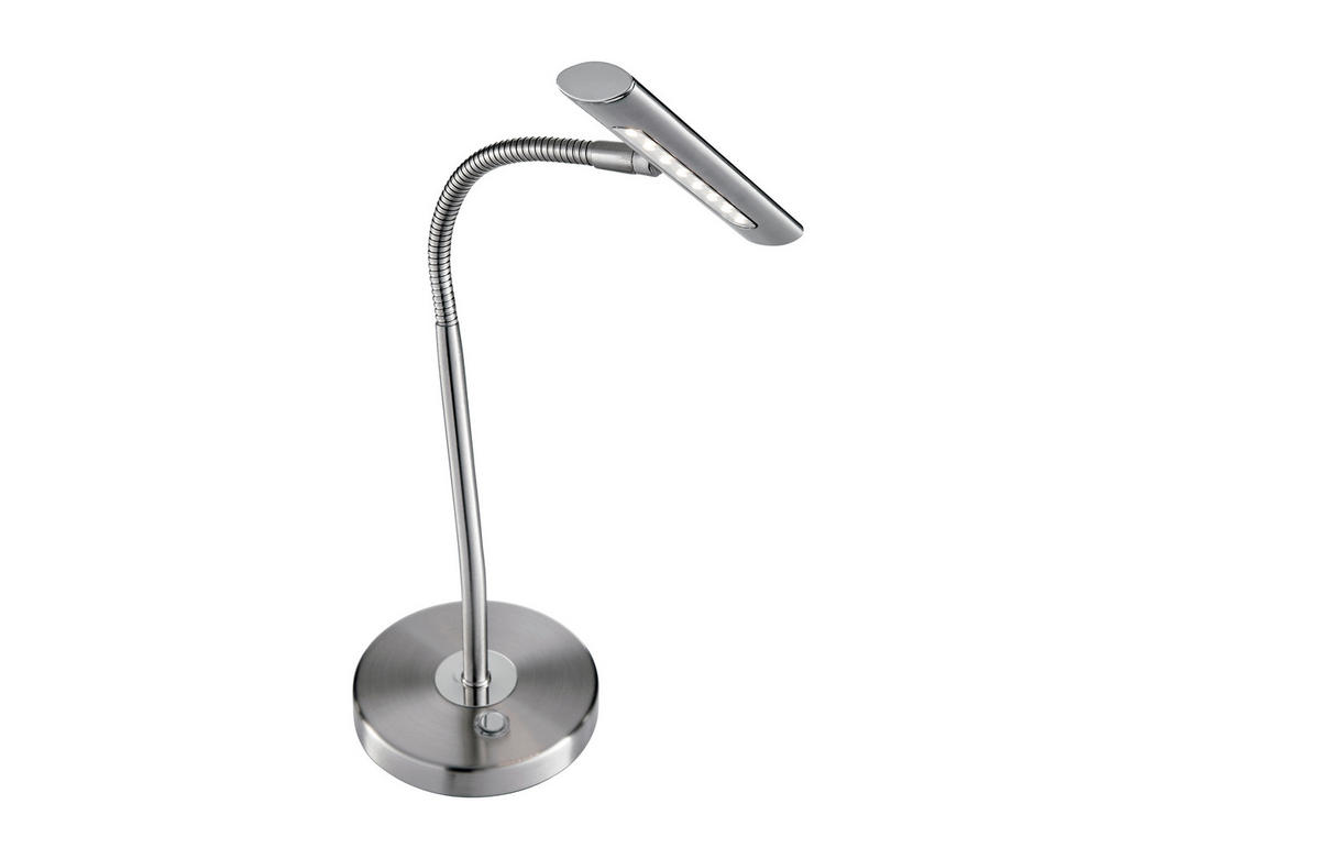 LED-TISCHLEUCHTE - Nickelfarben, Lifestyle, Metall (18/35cm) - Trio Leuchten