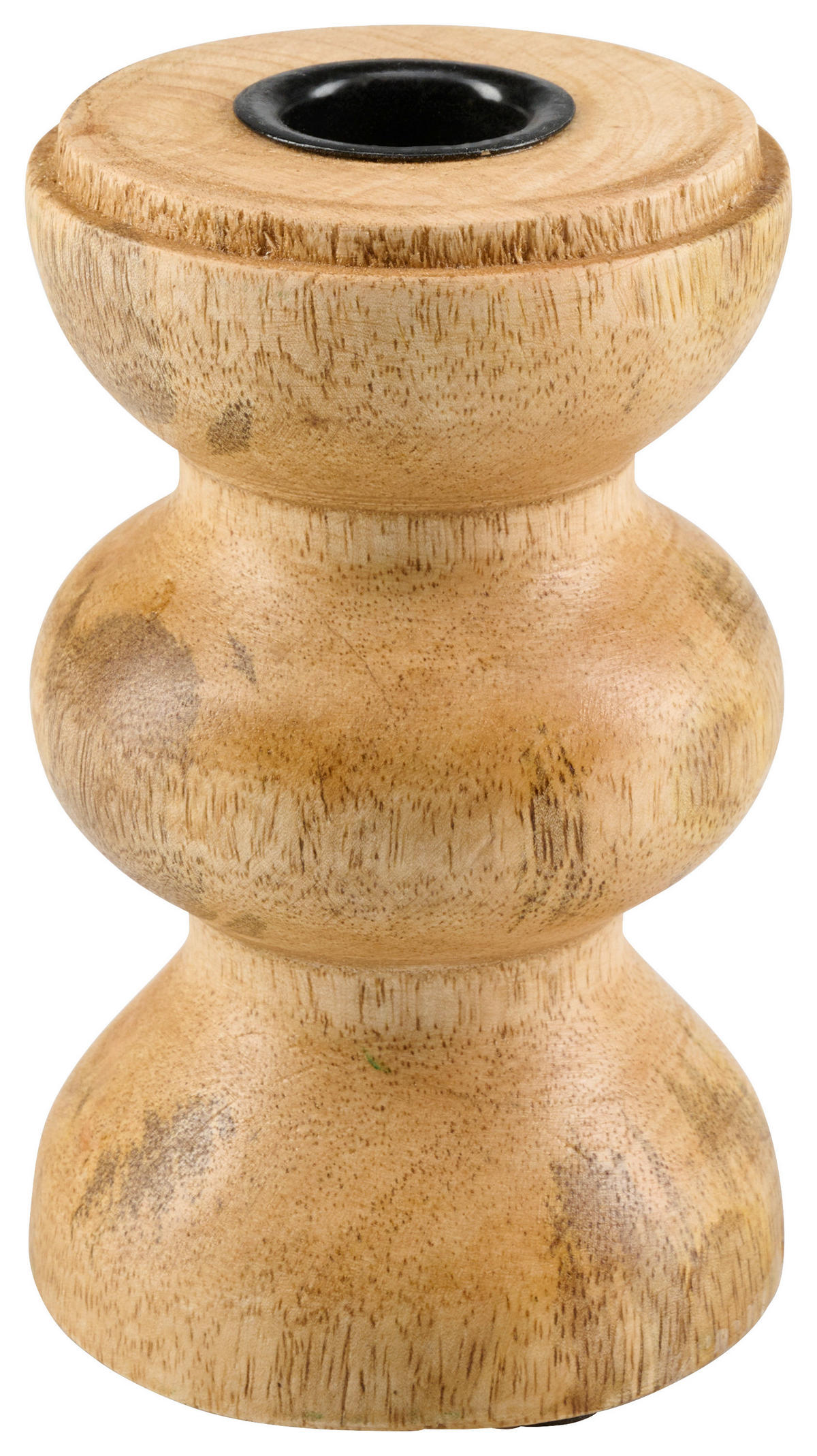 LJUSSTAKE  - brun, Trend, trä (7,50/7,50/12,00cm)