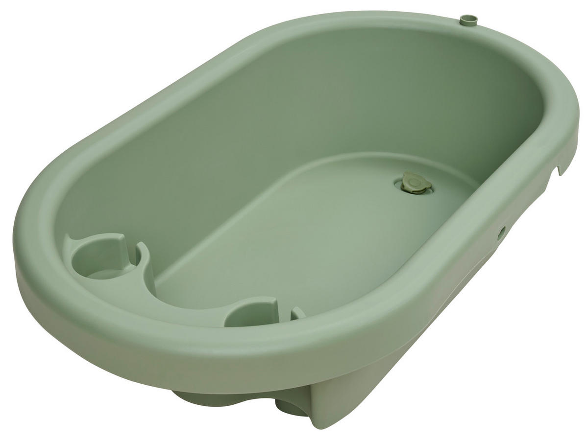 WICKEL- UND BADESTÄNDER Grün  - Grün, Basics, Holzwerkstoff/Kunststoff (81/108/51cm) - My Baby Lou