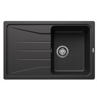 SPÜLE 519662  - Anthrazit, Basics, Stein (78/20,2/50cm) - Blanco