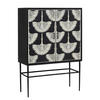 HIGHBOARD  in 100/140/40 cm  - Schwarz/Naturfarben, LIFESTYLE, Holzwerkstoff/Metall (100/140/40cm) - Ambia Home