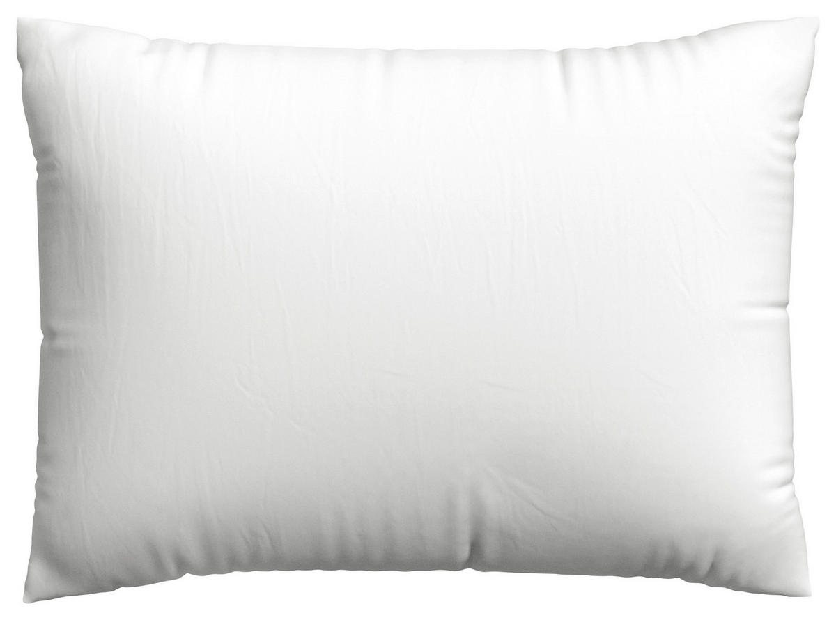 KOPFPOLSTERBEZUG KNITTED JERSEY 70/90 cm  - Weiß, Basics, Textil (70/90cm) - Schlafgut