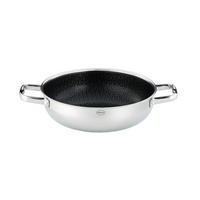 SERVIERPFANNE CHARM Keramikbeschichtung 28 cm  - Edelstahlfarben, Basics, Metall (28cm) - Rösle