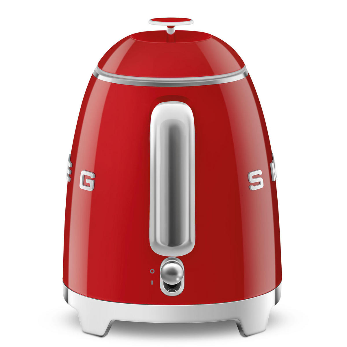 WASSERKOCHER 0,8 l  - Rot, Design, Metall (22,3/24,8/17,1cm) - SMEG