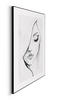 BILD Frauen  - Buchefarben/Schwarz, Design, Holzwerkstoff (70/50/2cm) - Reinders!