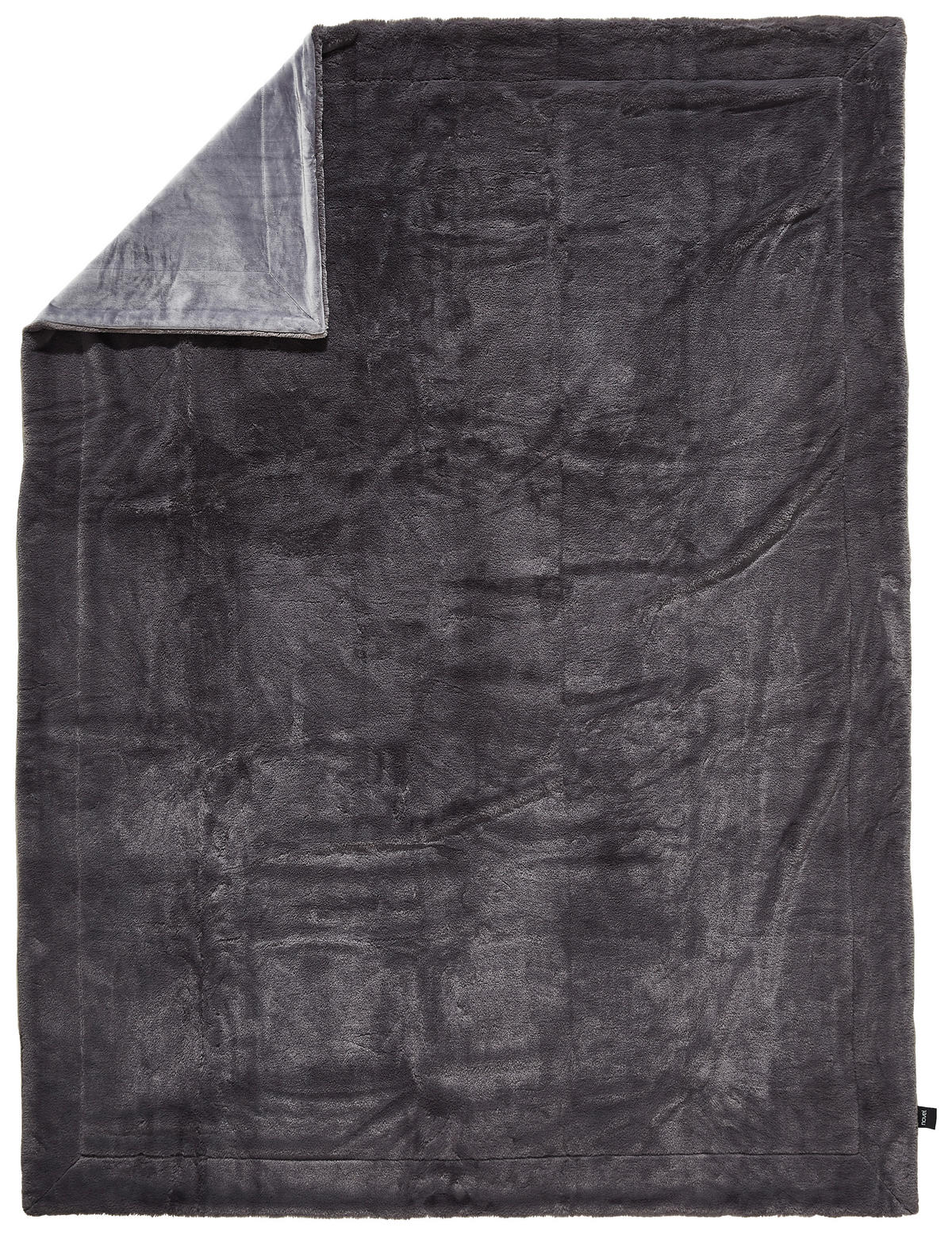 PĂTURĂ DIN BLANĂ 150/200 cm  - antracit, Design, textil (150/200cm) - Novel