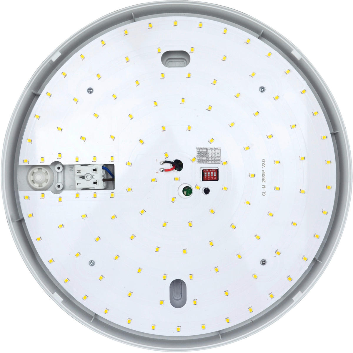 LED-DECKENLEUCHTE Orbis 28/5,1 cm   - Weiß, Basics, Kunststoff (28/5,1cm)