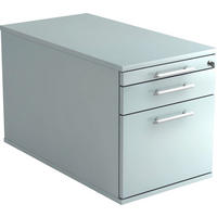 ROLLCONTAINER Grau  - Alufarben/Grau, KONVENTIONELL, Holzwerkstoff/Kunststoff (42,8/51,2/80cm) - Venda