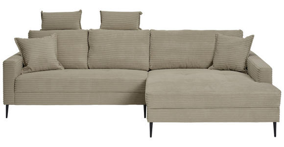 KOPFSTÜTZE - Greige, KONVENTIONELL, Textil (50/25/15cm) - Carryhome