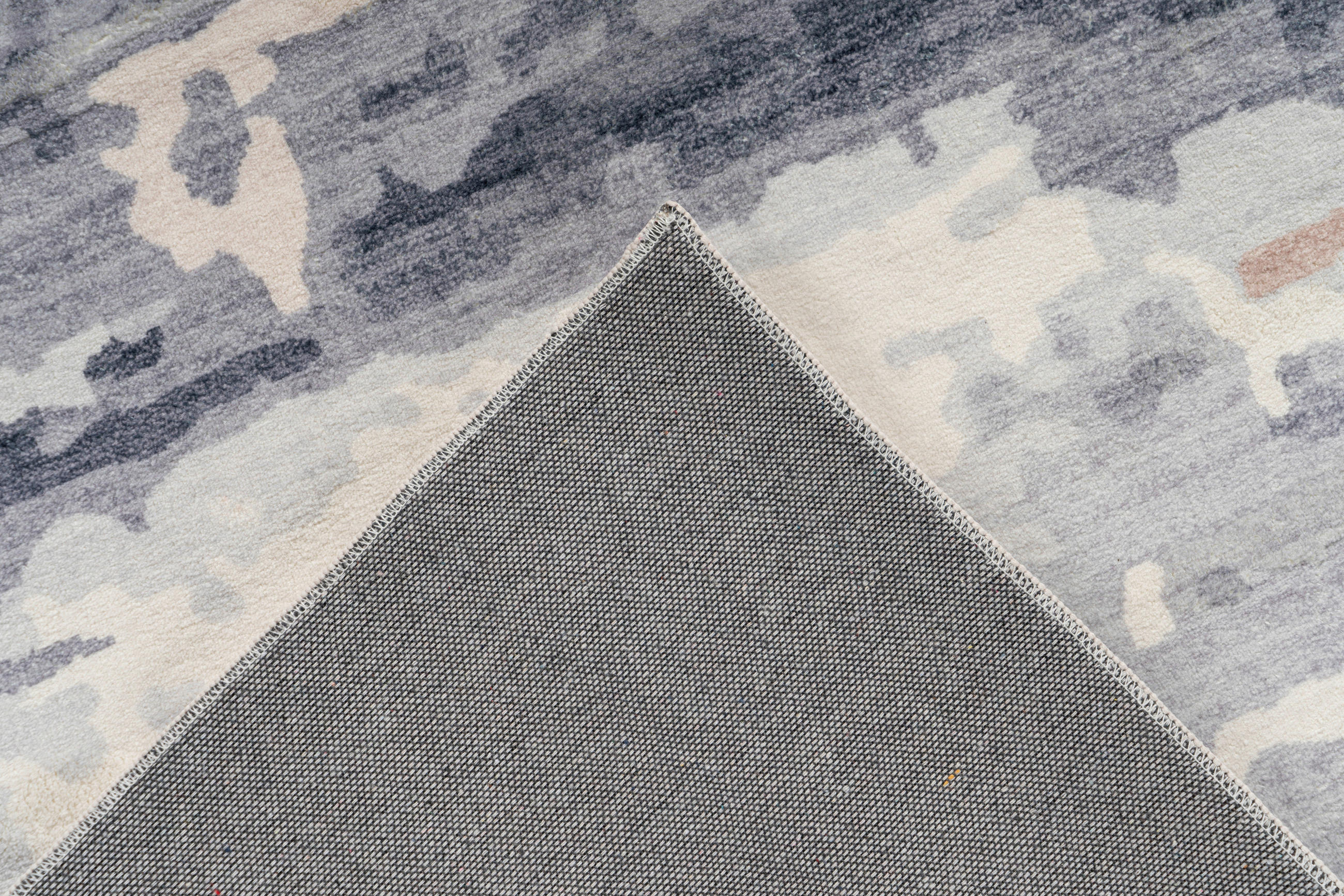Thumbnail - Xxxl Vintage-Teppich Ilian 300, Grau, Textil, rechteckig, 160x230 cm, für Fußbodenheizung geeignet, Teppiche & Böden, Te...
