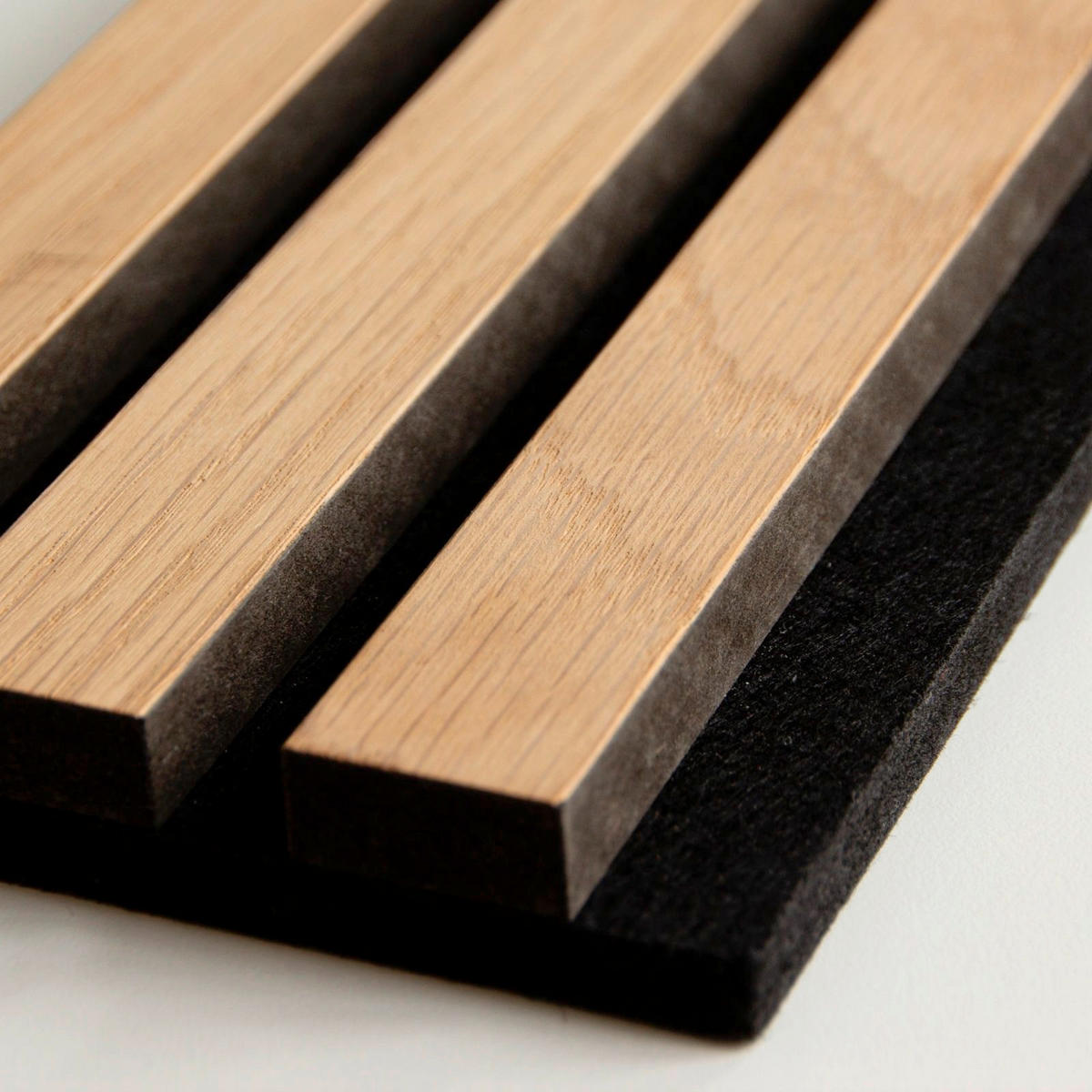 AKUSTIKPANEEL Echtholz 40/240/2,1 cm  - Eichefarben, Basics, Holzwerkstoff (40/240/2,1cm)