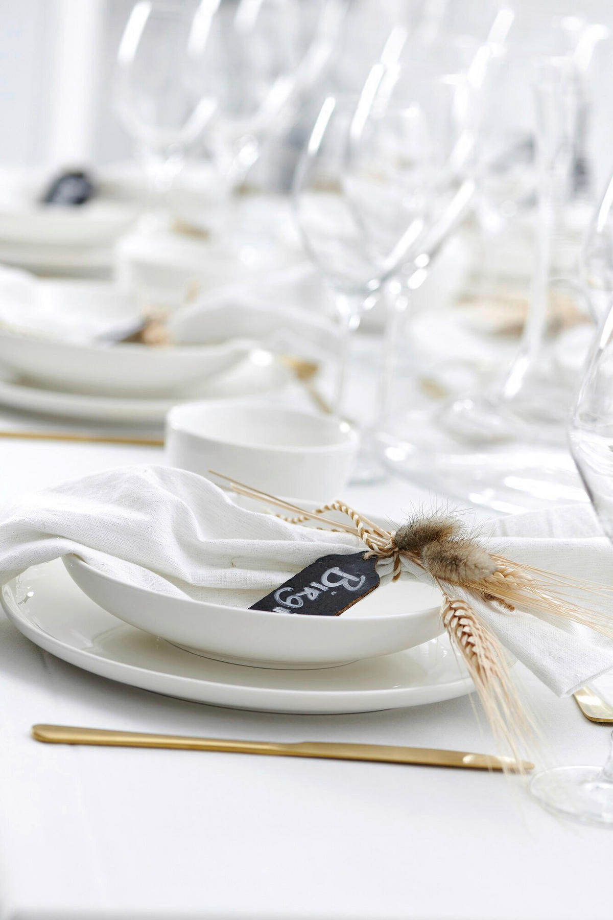 KOMBISERVICE Skagen 42-teilig  - Weiß, Design, Keramik - Ritzenhoff Breker