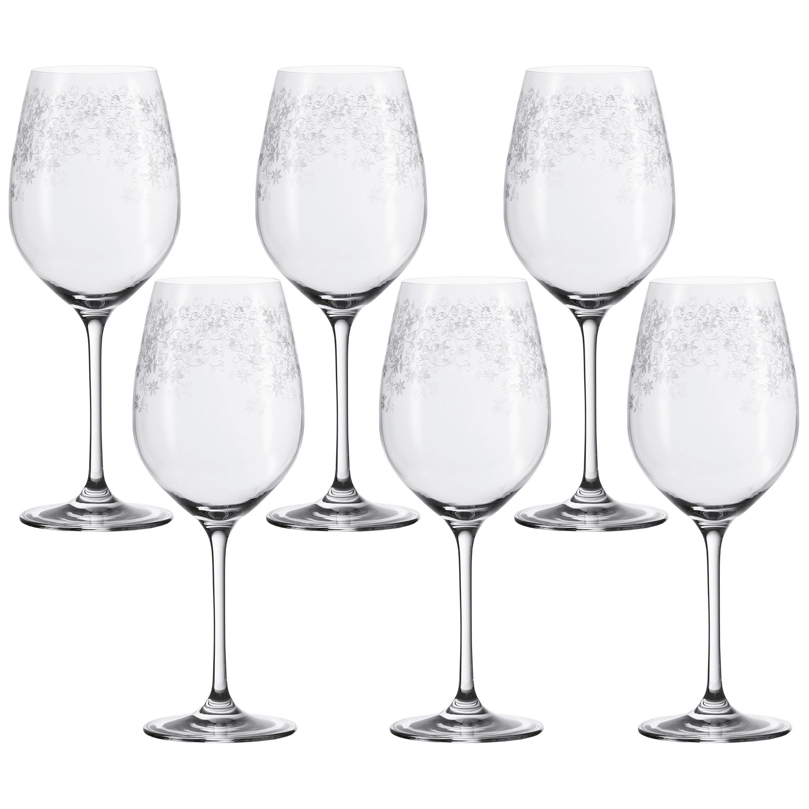 GLÄSERSET Chateau 6-teilig  - Transparent, LIFESTYLE, Glas (510ml) - Leonardo