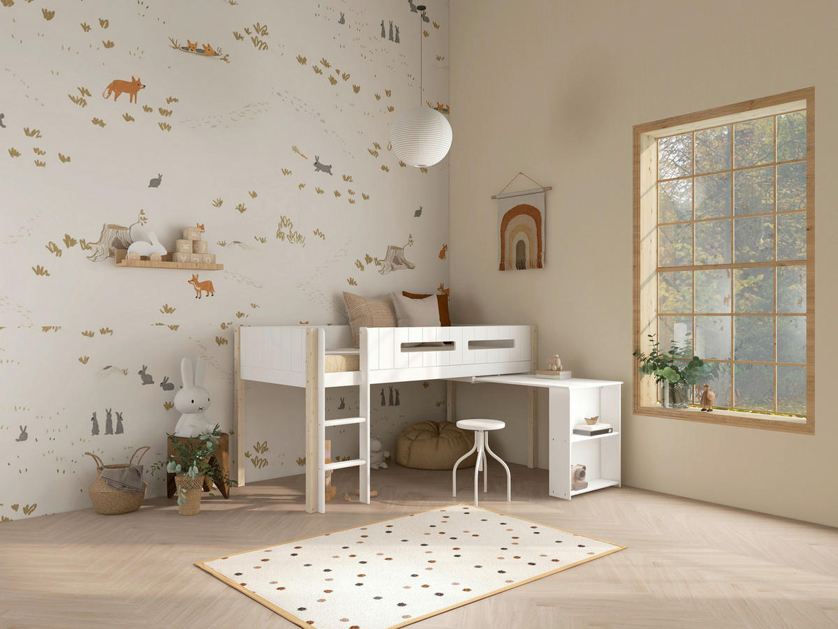 HOCHBETT 90/200 cm  - Kieferfarben, MODERN, Holz (90/200cm) - Chameo