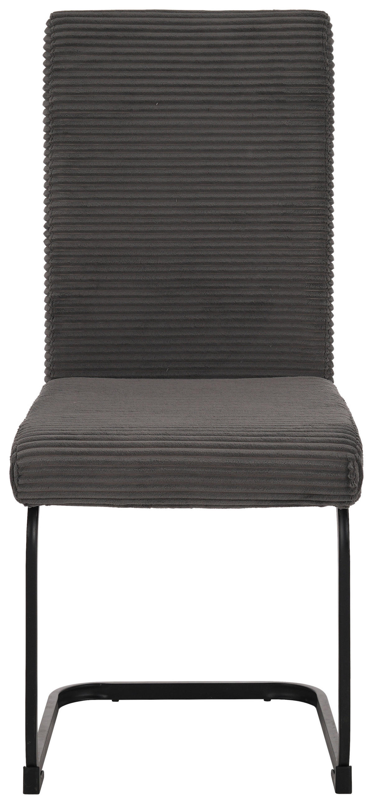 SCHWINGSTUHL   Mikrofaser  - Schwarz/Grau, MODERN, Textil/Metall (46/100/61cm) - MID.YOU