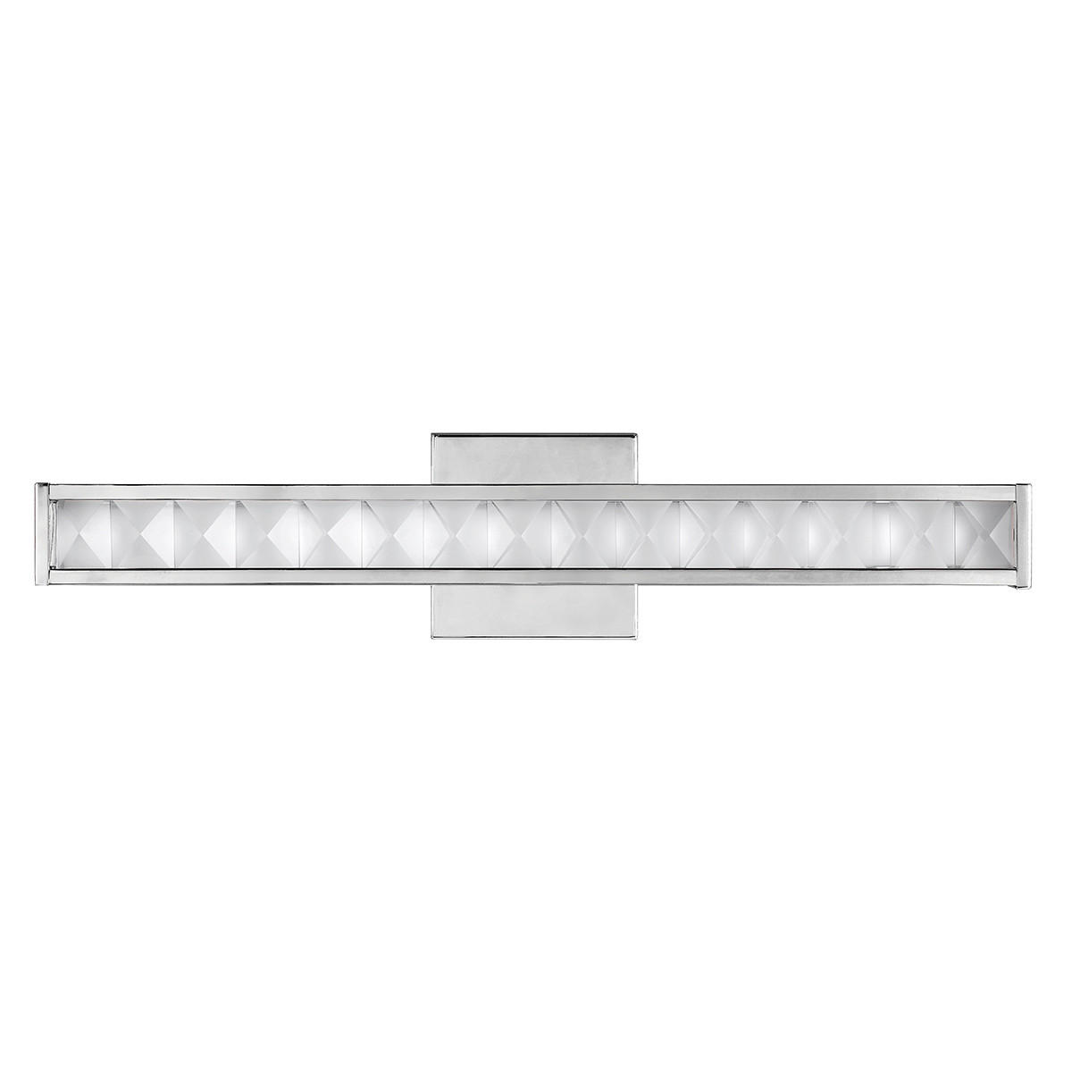 VÄGGLAMPA FÖR BADRUM Elstead Jessie 59.7/12.7/10.2 cm   - kromfärg, Basics, metall (59.7/12.7/10.2cm) - Elstead Lighting