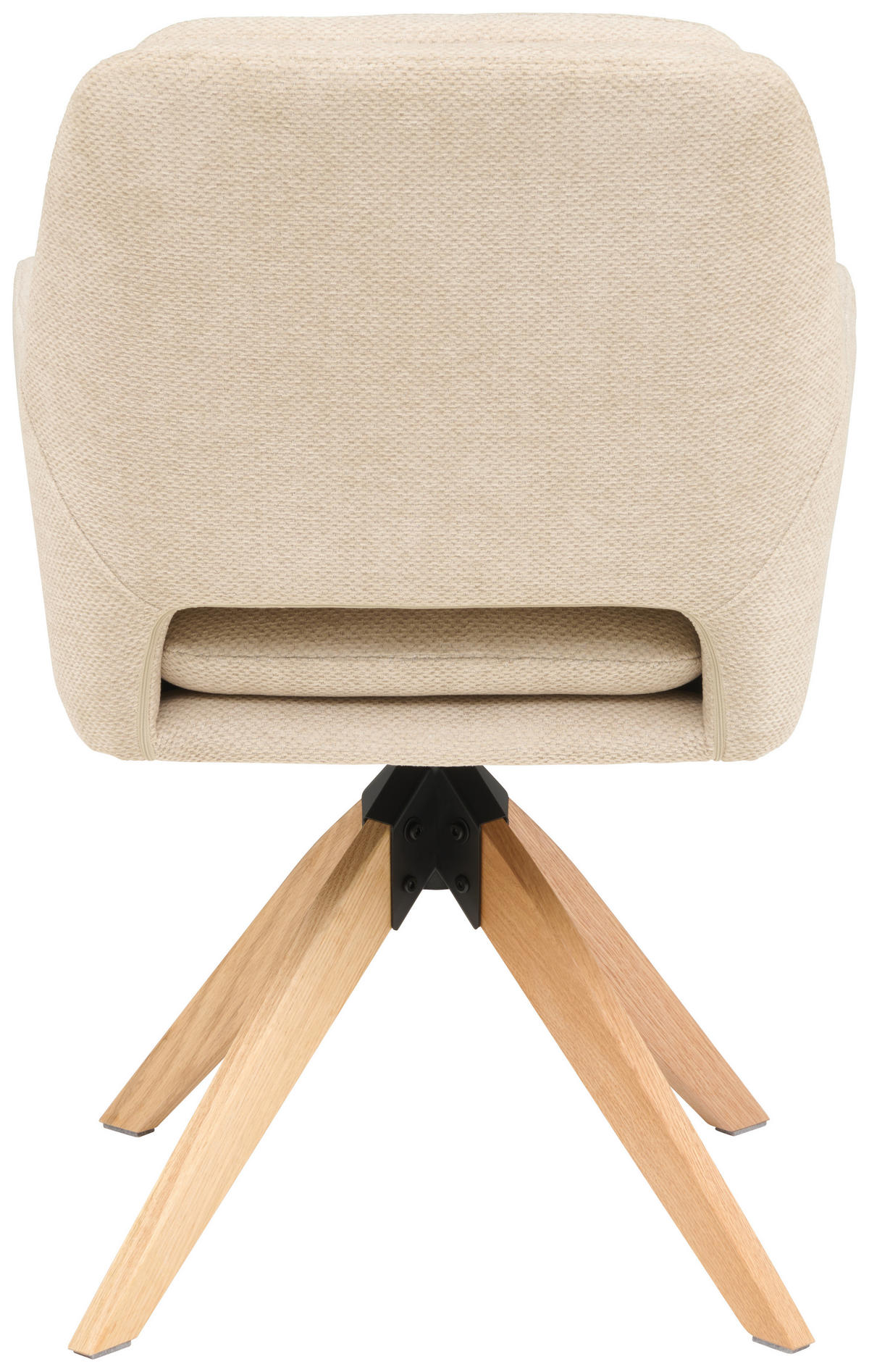 ARMLEHNSTUHL in Holz, Metall, Textil Beige  - Beige/Naturfarben, KONVENTIONELL, Holz/Textil (59/89/65cm) - Livetastic