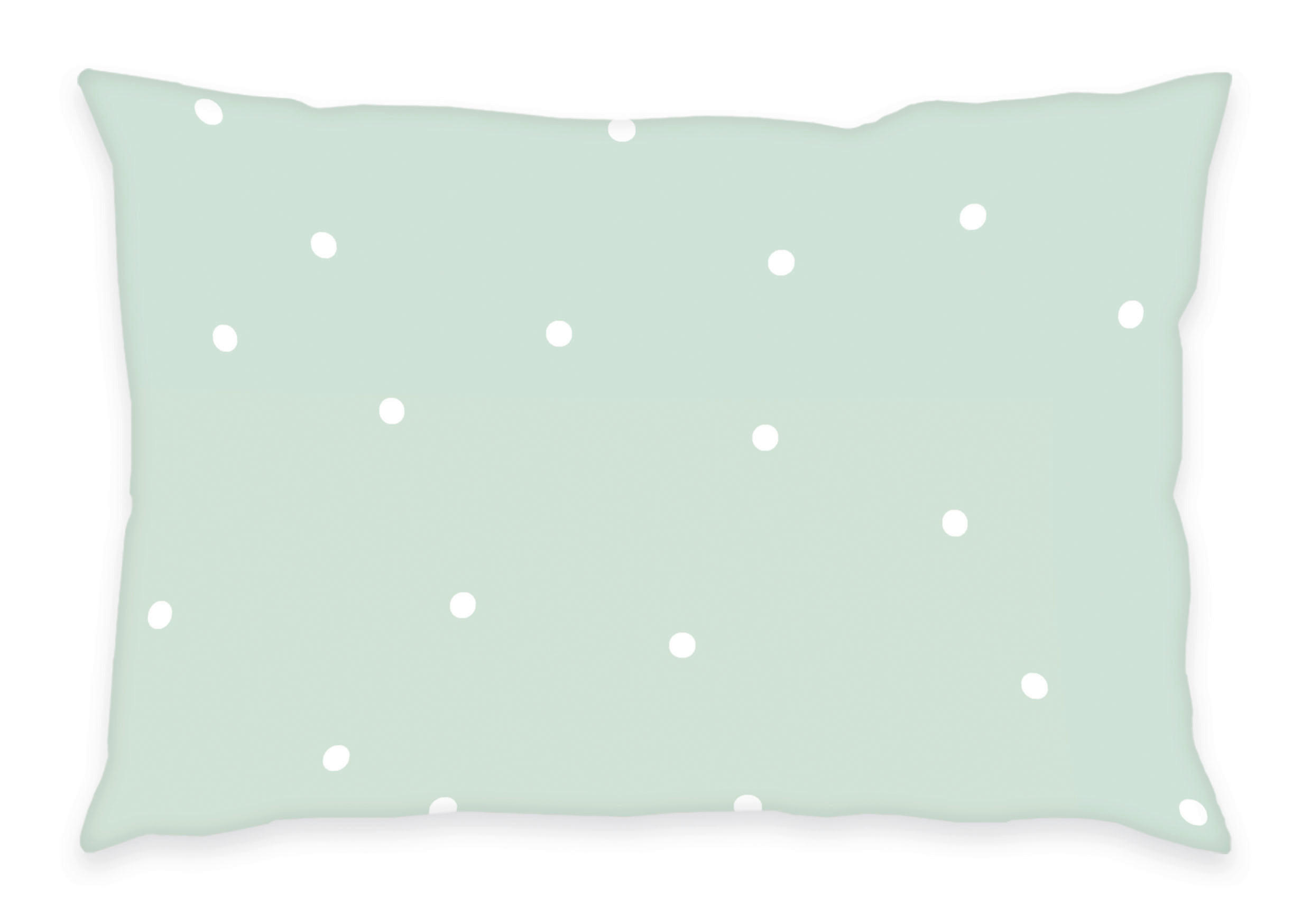 BABYBETTWÄSCHE 100/135 cm  - Türkis/Weiß, Basics, Textil (100/135cm) - Herding