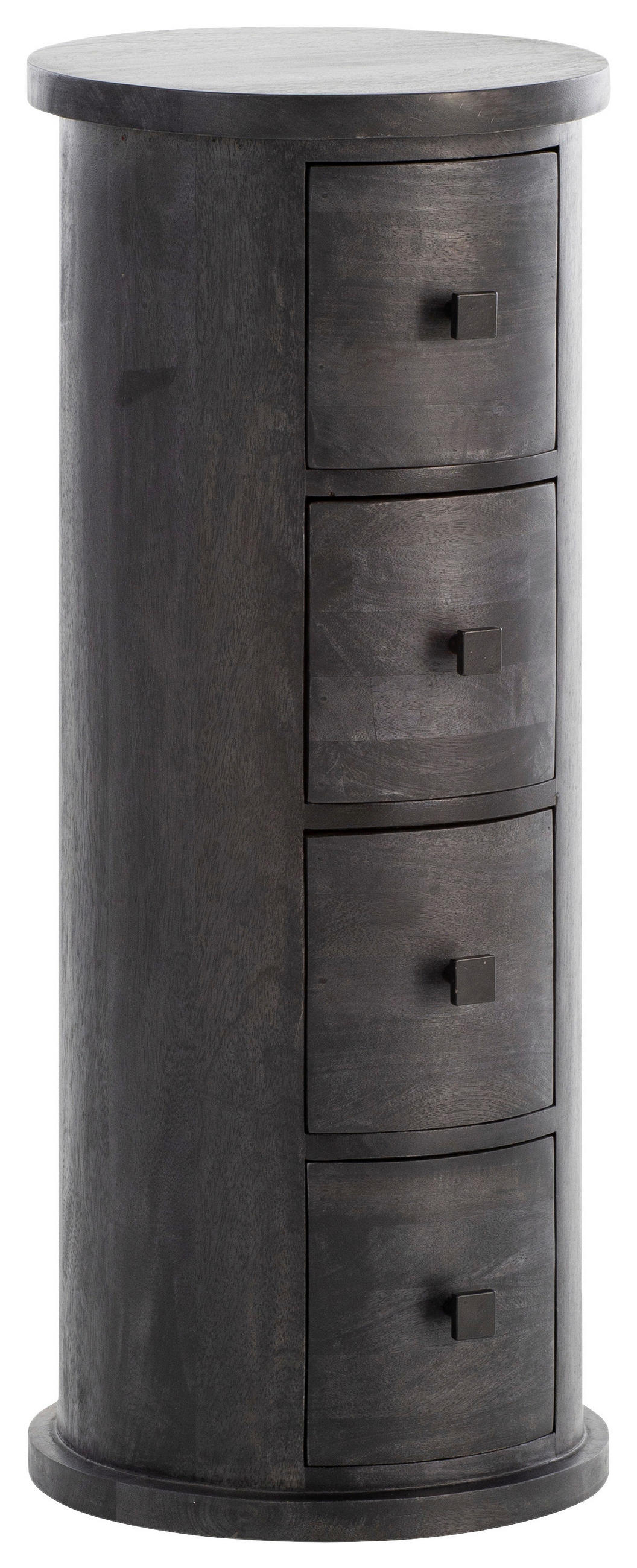 POMOĆNI STOLIĆ crna  drvo   - crna, Natur, metal/drvo (34/85cm) - MID.YOU