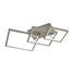 LED-DECKENLEUCHTE - Nickelfarben, Design, Metall (120/16,6/71,6cm) LED-DECKENLEUCHTE - Nickelfarben, Design, Metall (120/16,6/71,6cm)