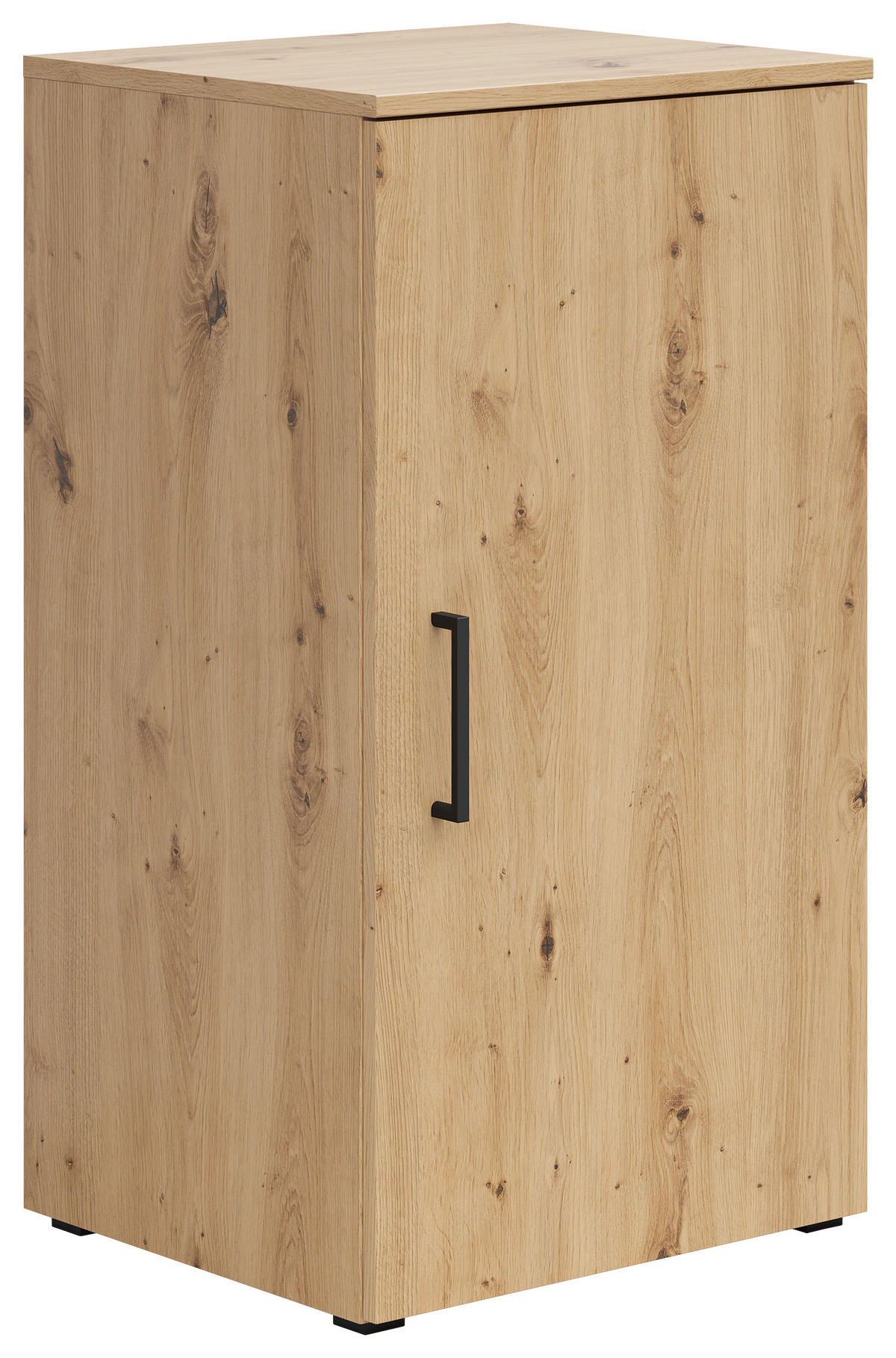 KOMMODE 45/83/40 cm  in Eiche Artisan  - Weiss/Anthrazit, Modern, Holzwerkstoff/Kunststoff (45/83/40cm)
