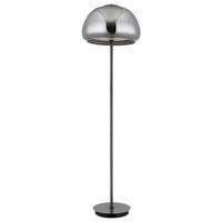 STOJACÍ LED LAMPA, 38/150 cm  - šedá/bílá, Design, kov/plast (38/150cm) - Globo