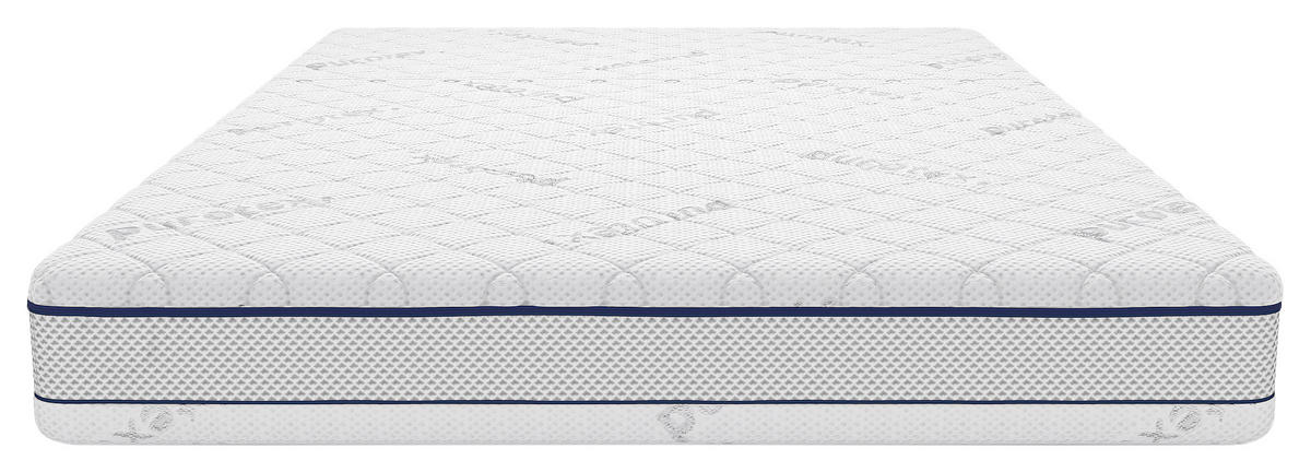 TASCHENFEDERKERNMATRATZE Better H4 200/220 cm Höhe ca. 22 cm  H4 = sehr fest  - Weiss, Basics, Textil (200/220cm) - Livetastic