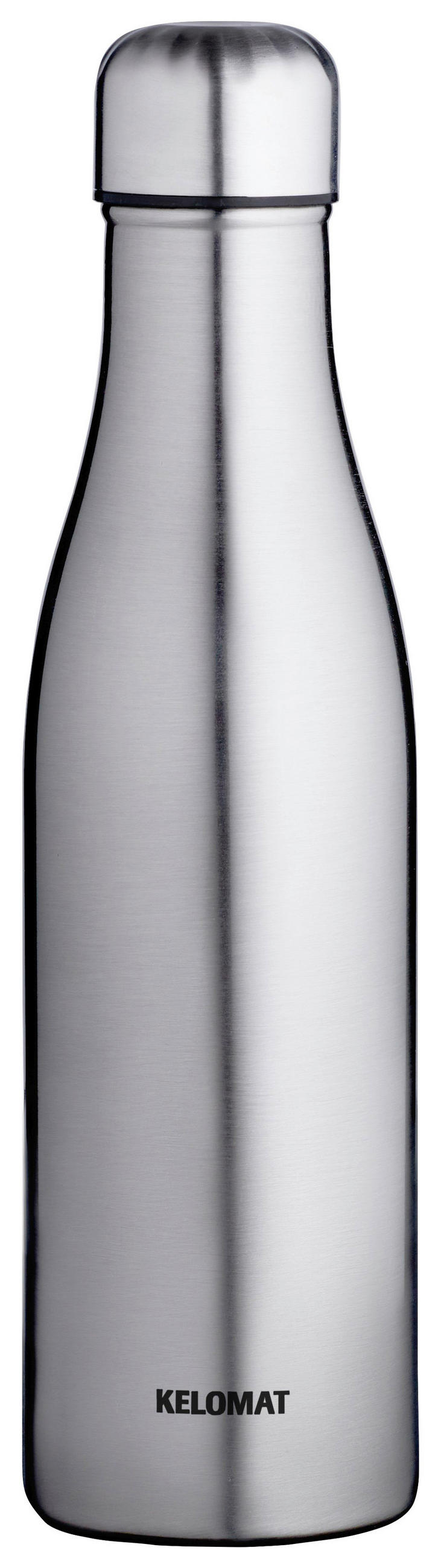 TRINKFLASCHE 0.5 l KELOMAT SPEZIALARTIKEL  - Silberfarben, KONVENTIONELL, Metall (6,00/6,00/25,00cm) - Riess
