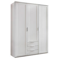 DREHTÜRENSCHRANK in  - Silberfarben, Konventionell, Holzwerkstoff (135/210/58cm) - MID.YOU
